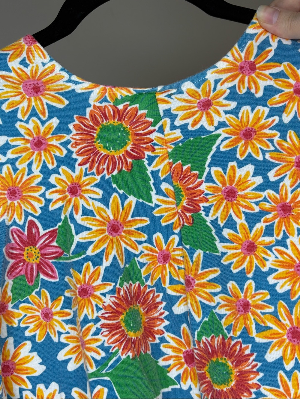 Vintage 90’s High Impact Floral and Gingham Button Front Romper Size Small - Picture 3 of 6